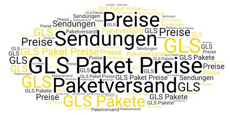 gls sendung kosten.